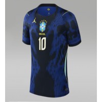 Fotbalové Dres Brazílie Neymar Jr #10 Dámské Venkovní MS 2026 Krátký Rukáv